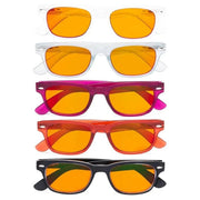 eyekeeper.com 5 Pack Retro Blue Light Blocking Reading Glasses DSFH4 Eyeglasses