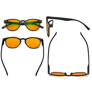 eyekeeper.com 5 Pack Retro Blue Light Blocking Reading Glasses DSR060 Eyeglasses