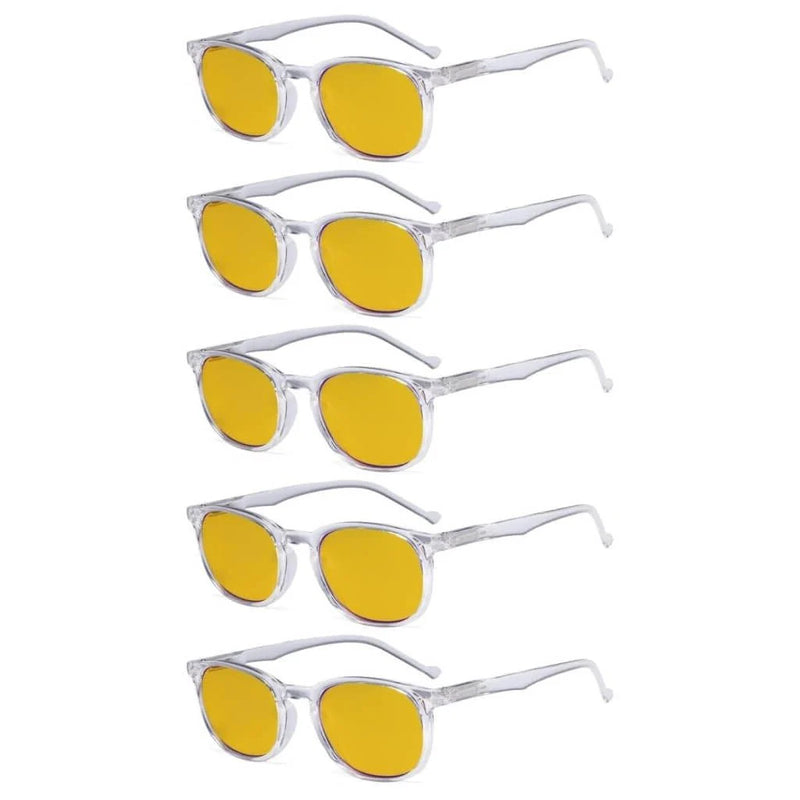 eyekeeper.com 5 Pack Retro Blue Light Blocking Reading Glasses HP065 Eyeglasses