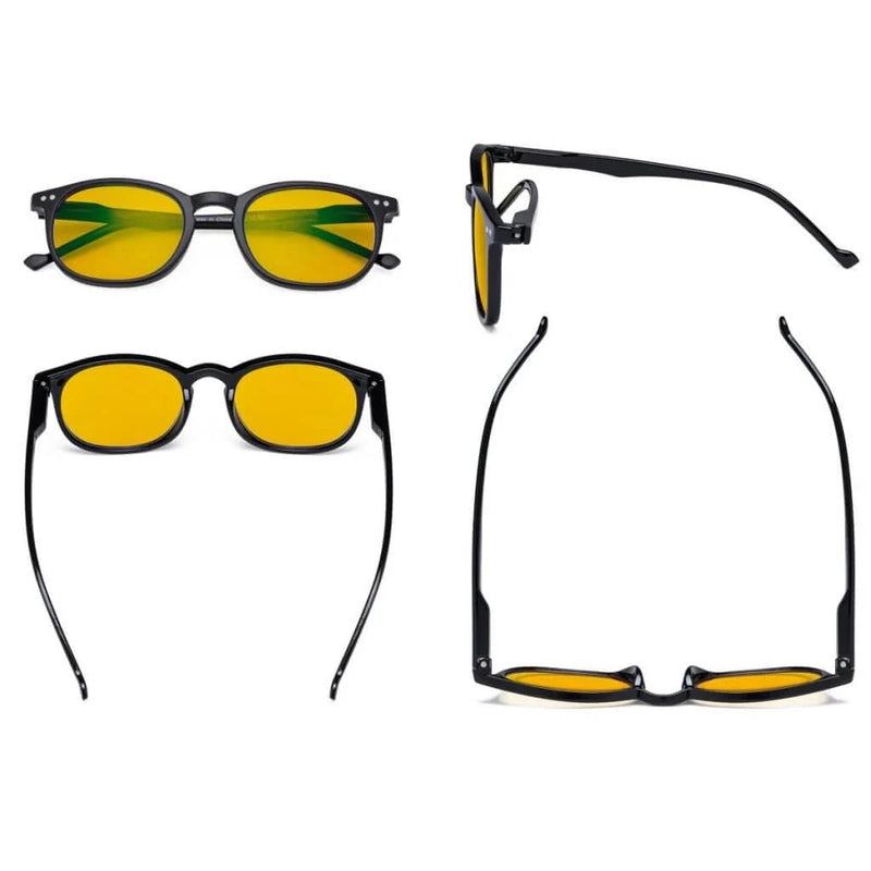 eyekeeper.com 5 Pack Retro Blue Light Blocking Reading Glasses HP065 Eyeglasses