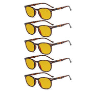 eyekeeper.com 5 Pack Retro Blue Light Blocking Reading Glasses HP065 Eyeglasses