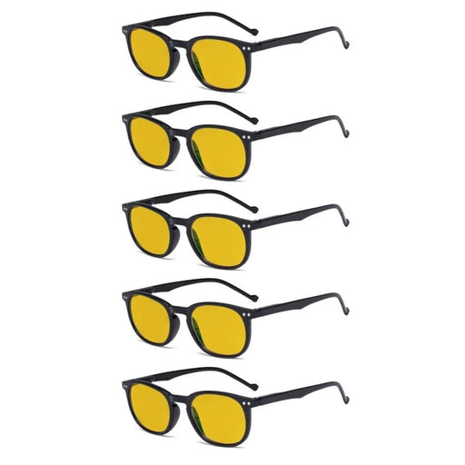eyekeeper.com 5 Pack Retro Blue Light Blocking Reading Glasses HP065 Eyeglasses