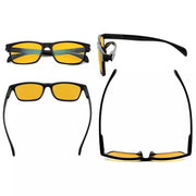 eyekeeper.com 5 Pack Retro Blue Light Blocking Reading Glasses HP090 Eyeglasses