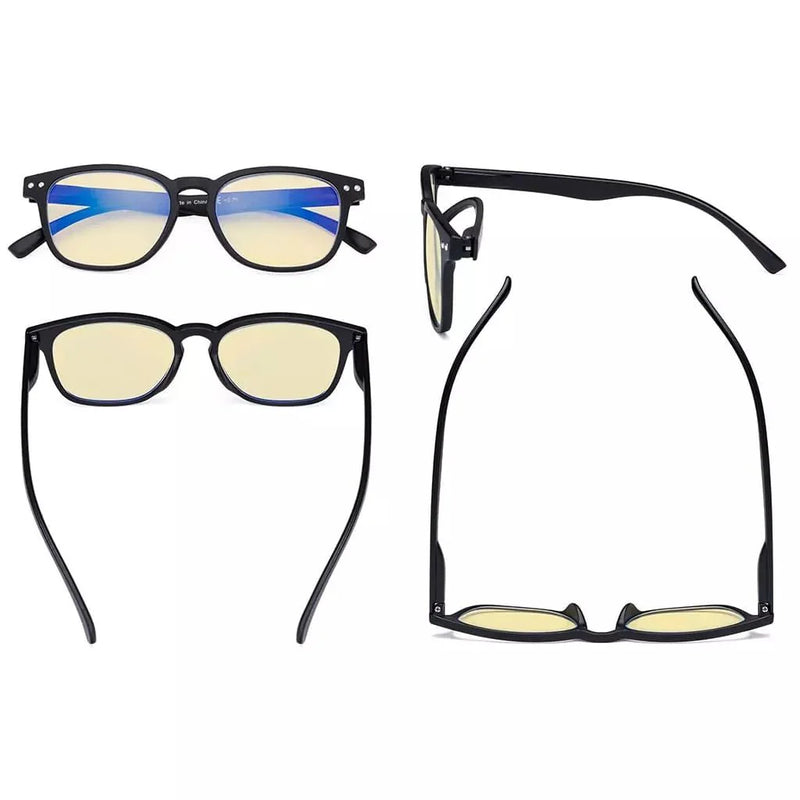 eyekeeper.com 5 Pack Retro Blue Light Blocking Reading Glasses TM079 Eyeglasses