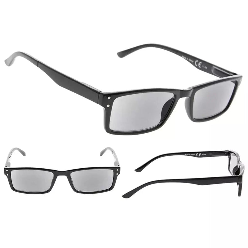 eyekeeper.com 5 Pack Retro Style Reading Glasses Rectangle Readers R057 Eyeglasses