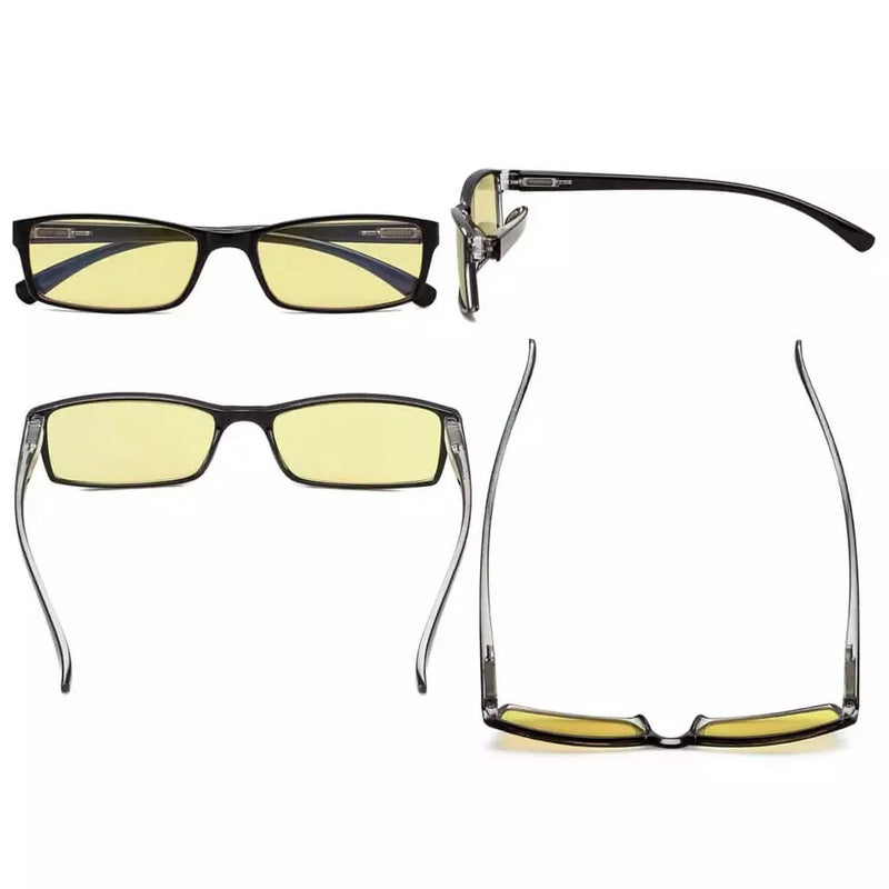 eyekeeper.com 5 Pack Small Lens Blue Light Blocking Readers TMCG178 Eyeglasses