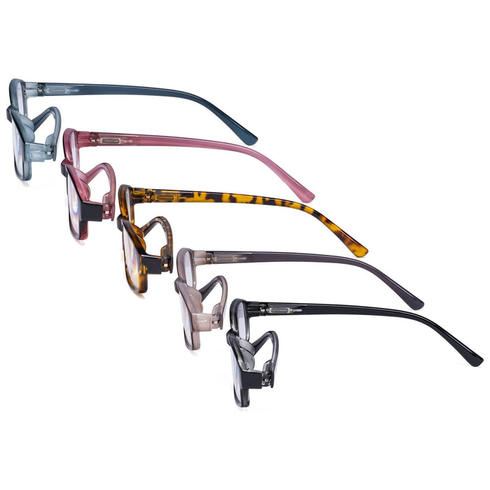 Eyekeeper - 5 Pack Fashion Reading Glasses R908K