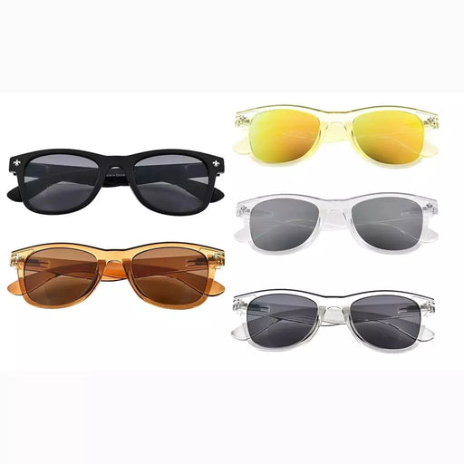 eyekeeper.com 5 Pack Square Bifocal Reading Sunglasses Chic Readers SGS027 Sunglasses