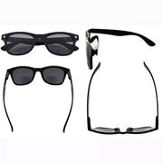 eyekeeper.com 5 Pack Square Bifocal Reading Sunglasses Chic Readers SGS027 Sunglasses