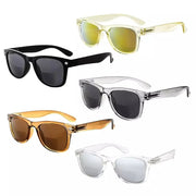 eyekeeper.com 5 Pack Square Bifocal Reading Sunglasses Chic Readers SGS027 Sunglasses