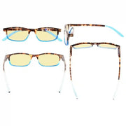 eyekeeper.com 5 Pack Stylish Blue Light Blocking Readers TMCG111 Eyeglasses