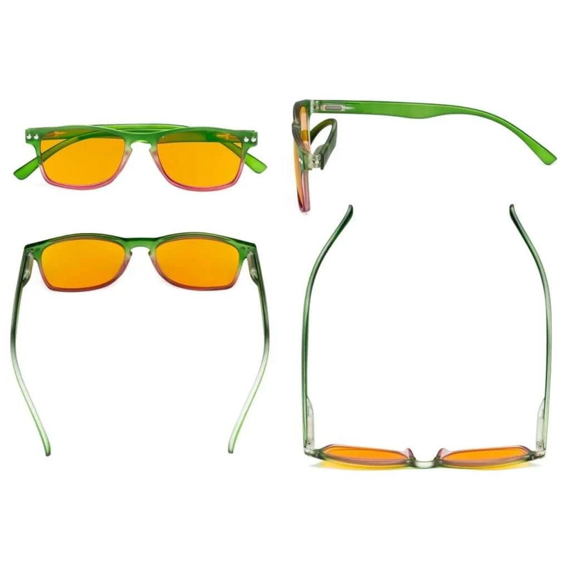 eyekeeper.com 5 Pack Stylish Blue Light Blocking Reading Glasses DS046 Eyeglasses