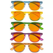 eyekeeper.com 5 Pack Stylish Blue Light Blocking Reading Glasses DS144 Eyeglasses