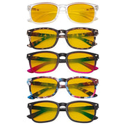 eyekeeper.com 5 Pack Stylish Blue Light Blocking Reading Glasses HP1801 Eyeglasses