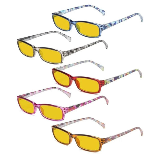 eyekeeper.com 5 Pack Stylish Blue Light Blocking Reading Glasses HP1803 Eyeglasses