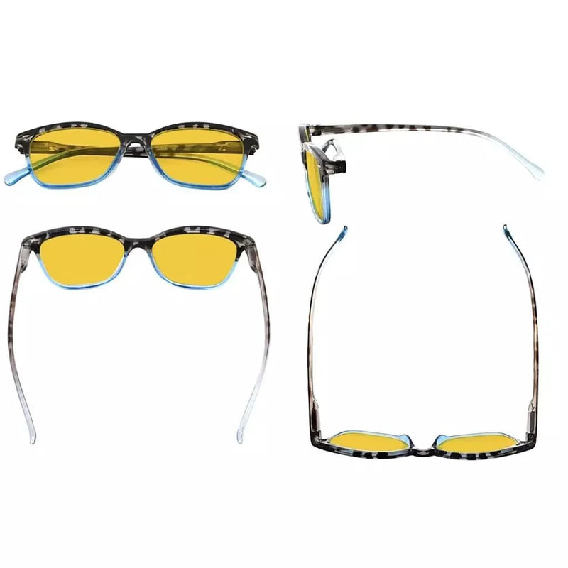 eyekeeper.com 5 Pack Stylish Blue Light Blocking Reading Glasses HP9111 Eyeglasses