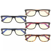 eyekeeper.com 5 Pack Stylish Blue Light Filter Reading Glasses UVR075 Eyeglasses