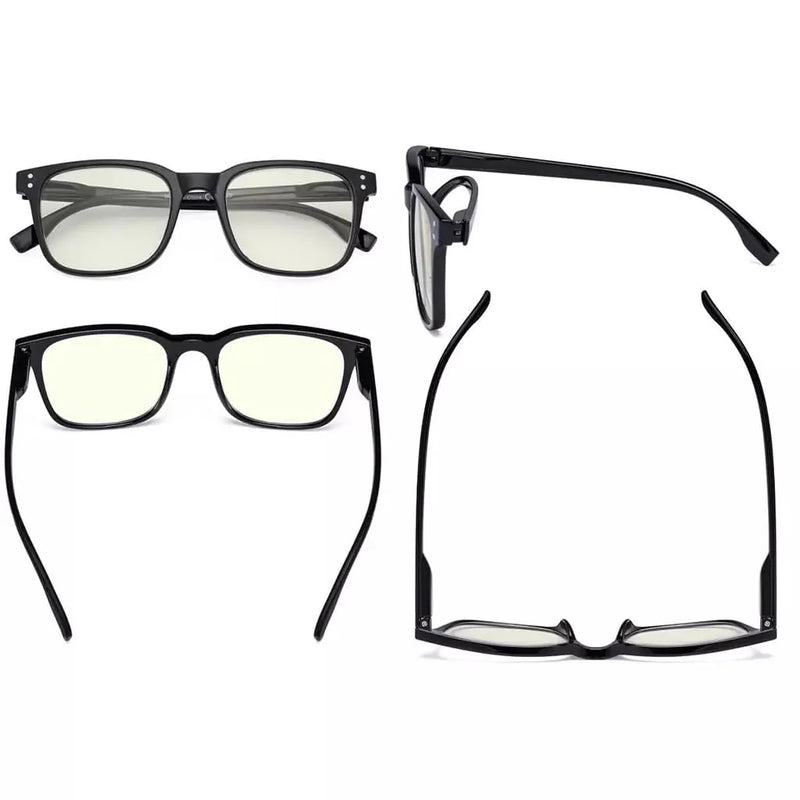 eyekeeper.com 5 Pack Stylish Blue Light Filter Reading Glasses UVRT1804 Eyeglasses