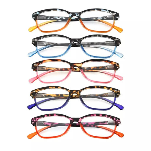 eyekeeper.com 5 Pack Stylish Cat-eye Tortoise Reading Glasses R9111 Eyeglasses