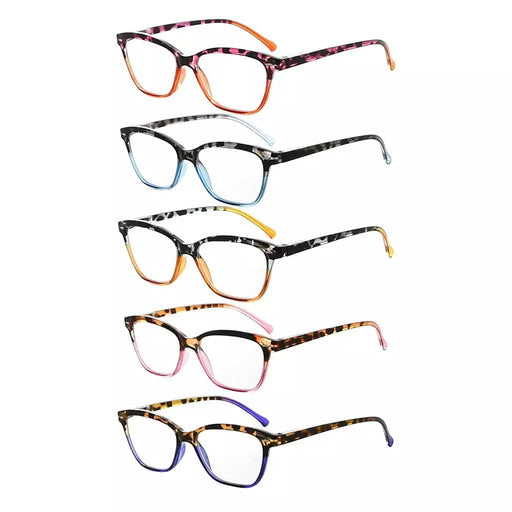eyekeeper.com 5 Pack Stylish Cat-eye Tortoise Reading Glasses R9111 Eyeglasses