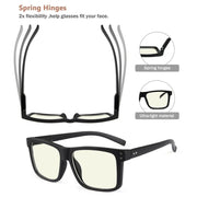 eyekeeper.com 5 Pack Stylish Fashionable Blue Light Filter Readers UV2142 Eyeglasses