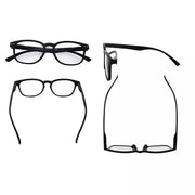 eyekeeper.com 5 Pack Stylish Fashionable Oval Reading Glasses R079 Eyeglasses