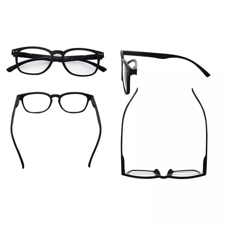 eyekeeper.com 5 Pack Stylish Fashionable Oval Reading Glasses R079 Eyeglasses