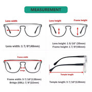 eyekeeper.com 5 Pack Stylish Pilot Reading Glasses Double Color Readers R2122 Eyeglasses