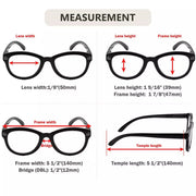 eyekeeper.com 5 Pack Stylish Reading Glasses Cat-eye Eyeglasses R2107 Eyeglasses