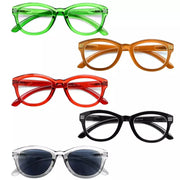 eyekeeper.com 5 Pack Stylish Reading Glasses Cat-eye Eyeglasses R2107 Eyeglasses