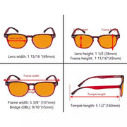 eyekeeper.com 5 Pack Stylish Style Blue Light Blocking Reading Glasses DS079 Eyeglasses