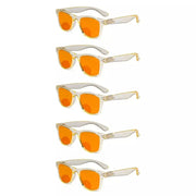 eyekeeper.com 5 Pack Thick Bifocal Blue Light Blocking Reading Glasses DSS027 Eyeglasses