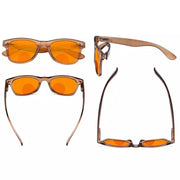 eyekeeper.com 5 Pack Thick Bifocal Blue Light Blocking Reading Glasses DSS027 Eyeglasses