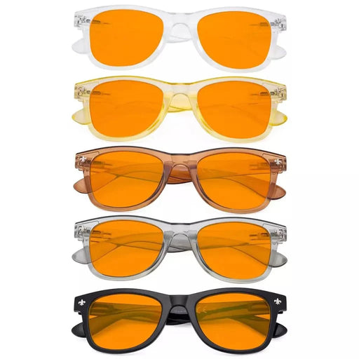 eyekeeper.com 5 Pack Thick Bifocal Blue Light Blocking Reading Glasses DSS027 Eyeglasses