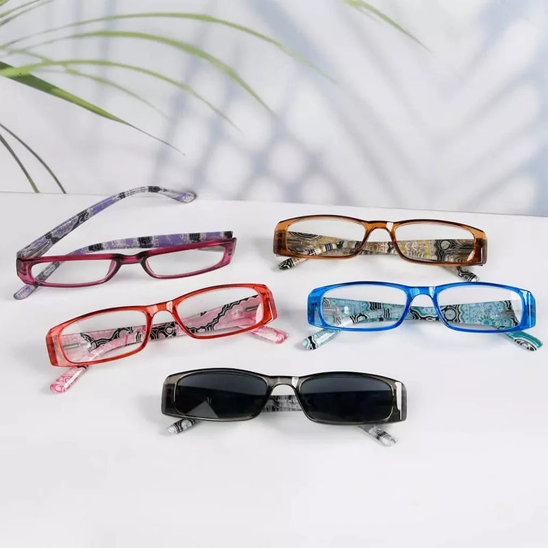 eyekeeper.com 5 Pack Tiger Patterned Temples Reading Glasses R006A Eyeglasses