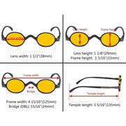 eyekeeper.com 5 Pack Vintage Blue Light Blocking Reading Glasses HPR077X Eyeglasses