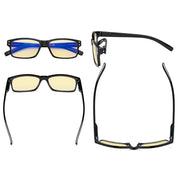 eyekeeper.com 5 Pack Vintage Blue Light Blocking Reading Glasses TMCG032 Eyeglasses