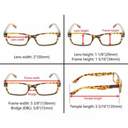 eyekeeper.com 5 Pack Vintage Classic Reading Glasses R055 Eyeglasses