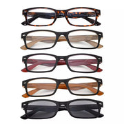 eyekeeper.com 5 Pack Vintage Classic Reading Glasses R055 Eyeglasses