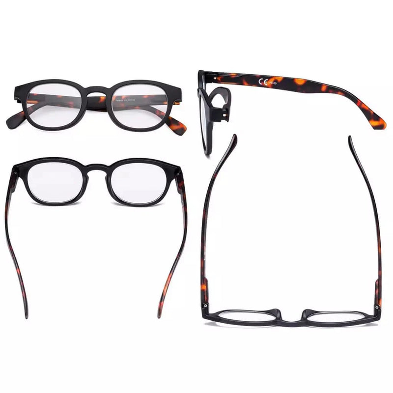 eyekeeper.com 5 Pack Vintage Pattern Design Reading Glasses R124F Eyeglasses