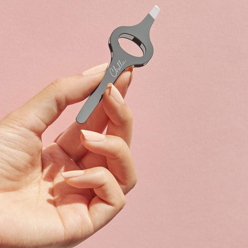 Chella slanted tip tweezers Brow & Eye