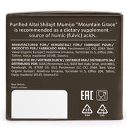 SiberianGreen.com Siberian Shilajit Altai Mumijo Resin | Sibirska Mountain Grace 100g (Sachera-Med) Body Wash