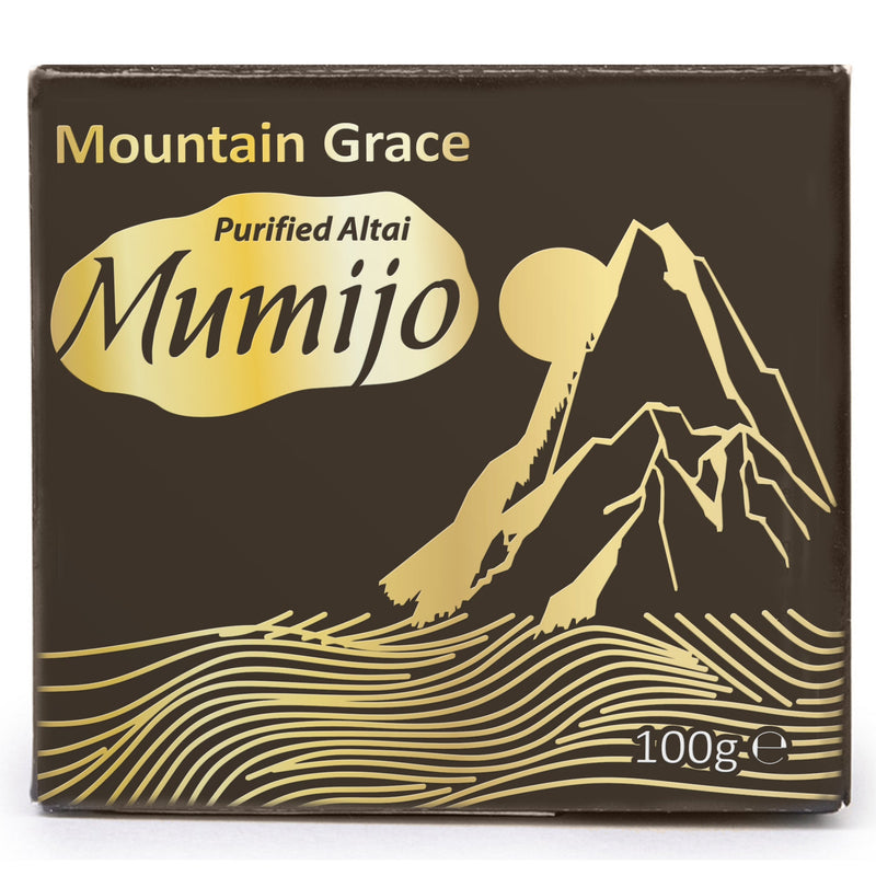 SiberianGreen.com Siberian Shilajit Altai Mumijo Resin | Sibirska Mountain Grace 100g (Sachera-Med) Body Wash