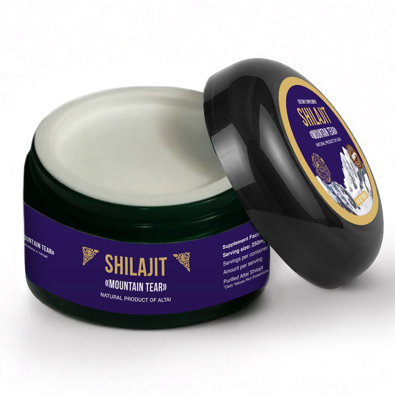 SiberianGreen.com Siberian "Mountain Tear" Pure Premium Sibirska Shilajit Mumijo Resin – 4oz (120ml) Body Wash