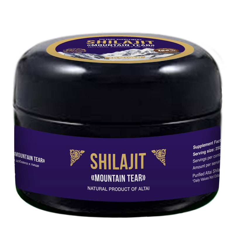 SiberianGreen.com Siberian "Mountain Tear" Pure Premium Sibirska Shilajit Mumijo Resin – 4oz (120ml) Body Wash