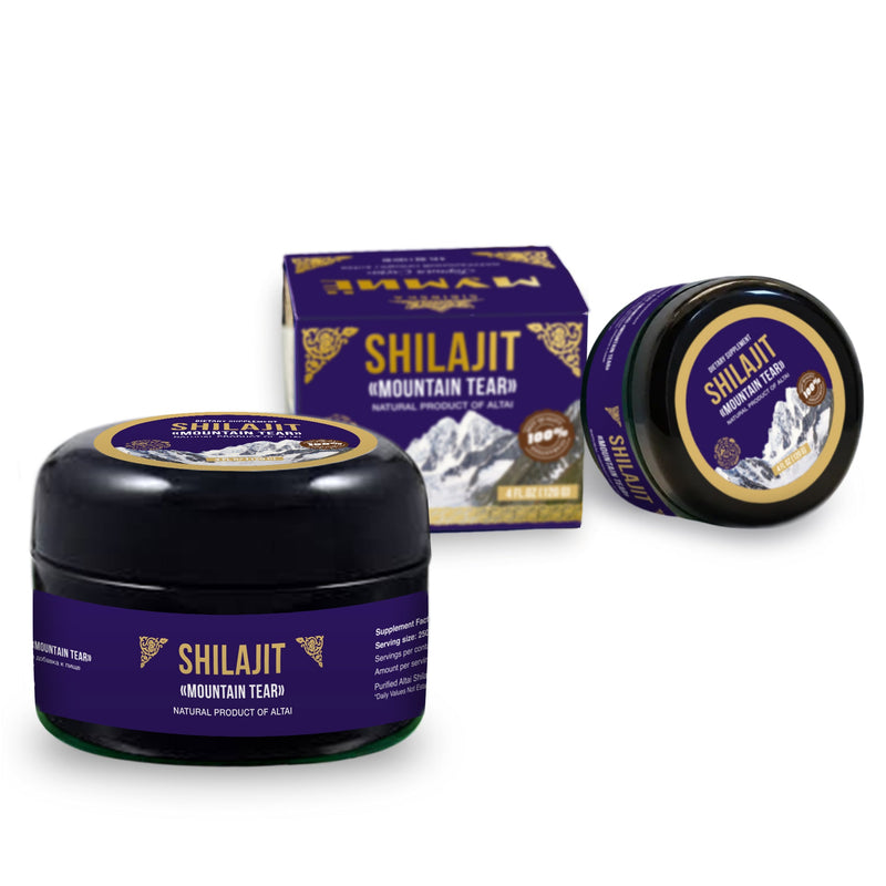 SiberianGreen.com Siberian "Mountain Tear" Pure Premium Sibirska Shilajit Mumijo Resin – 4oz (120ml) Body Wash