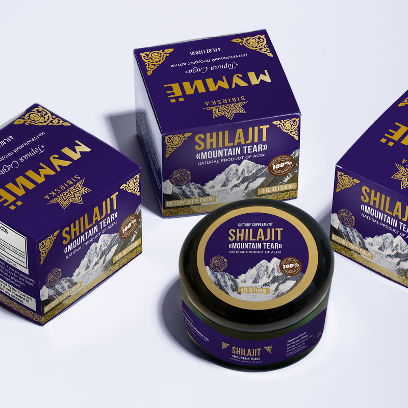 SiberianGreen.com Siberian "Mountain Tear" Pure Premium Sibirska Shilajit Mumijo Resin – 4oz (120ml) Body Wash