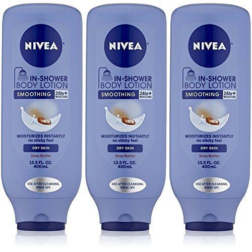 Nivea Nivea Body Lotion, In Shower, Smoothing, Shea Butter 13.5 Oz Lotion & Moisturizer