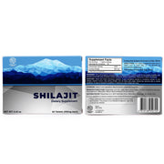 SiberianGreen.com Blue Mountain Mumiyo Shilajit Tablets – 120 Count (2 x 60 Pack) Herbs Gray