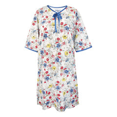 Silverts Silverts Soft Womens Hospital Gowns Floral Chain Hospital Gowns